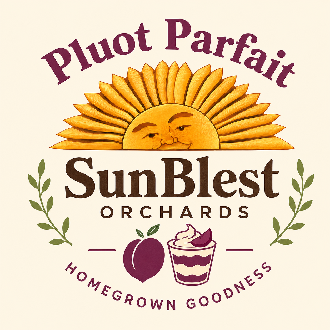 Pluot Parfait